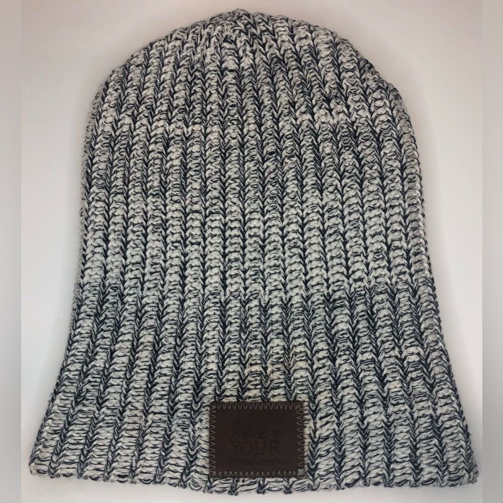 Love Your Melon Beanie cap blue white unisex